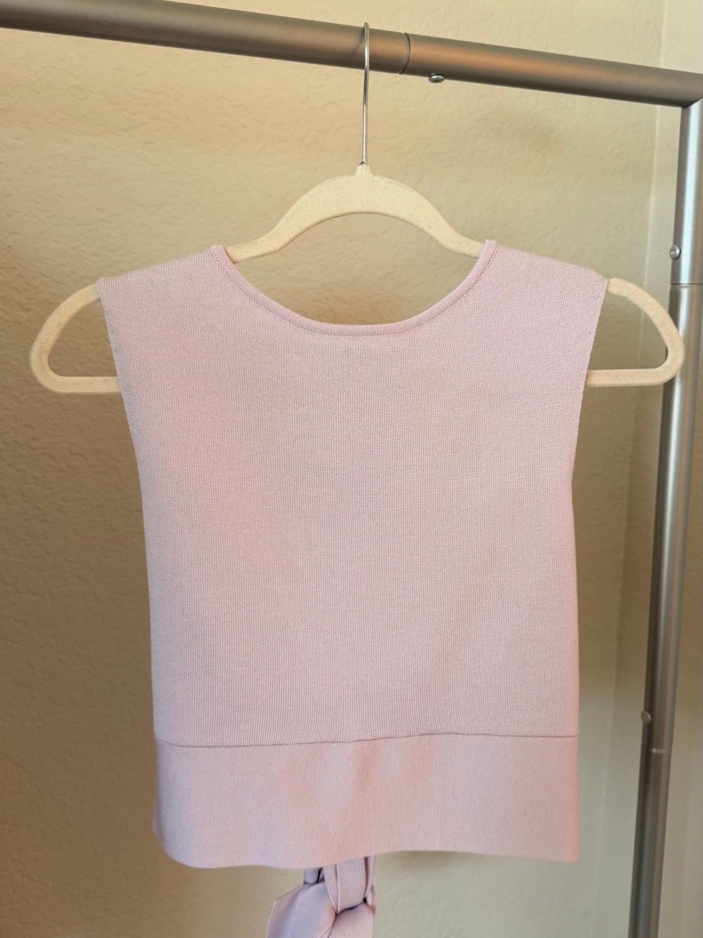 Wild Fable Light Purple Tie Back Top M
